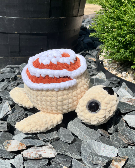 Cinnamon Roll Turtle Plush