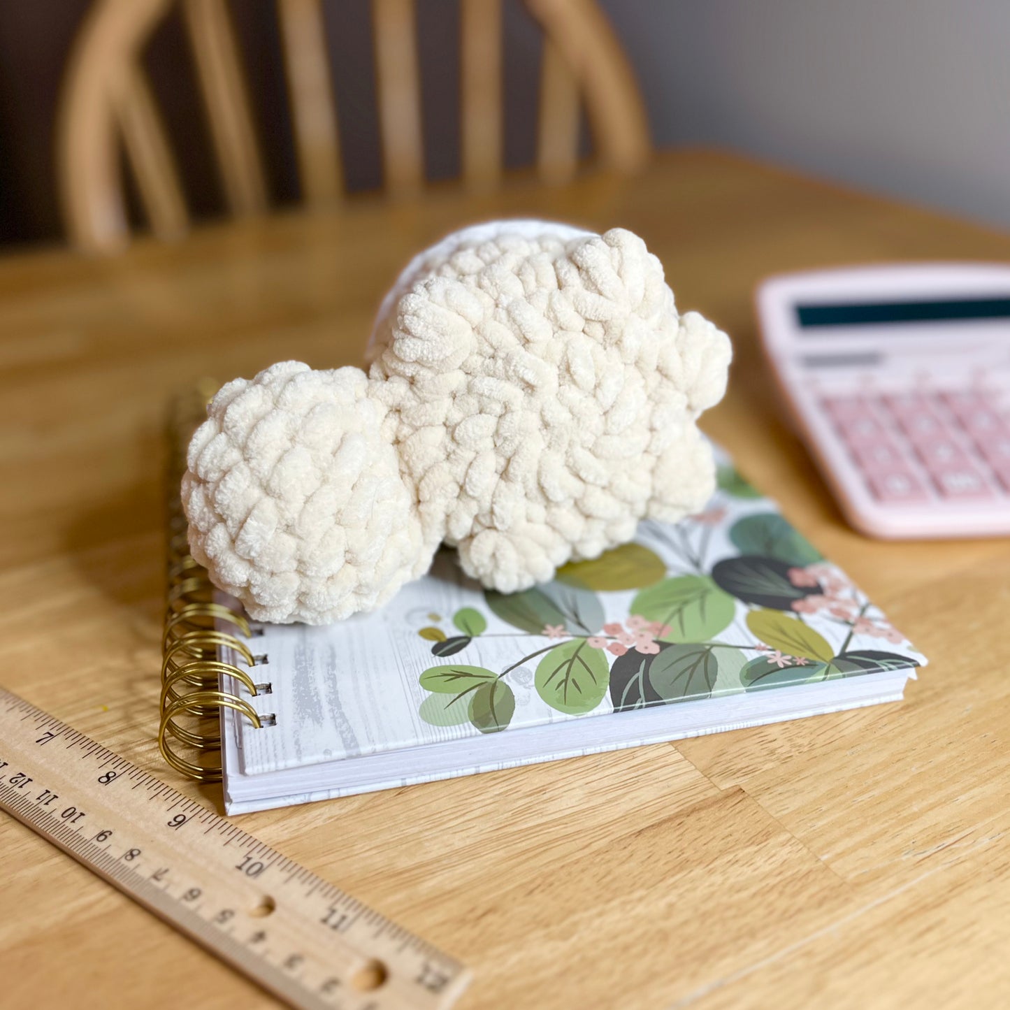 Cinnamon Roll Turtle Crochet Plush