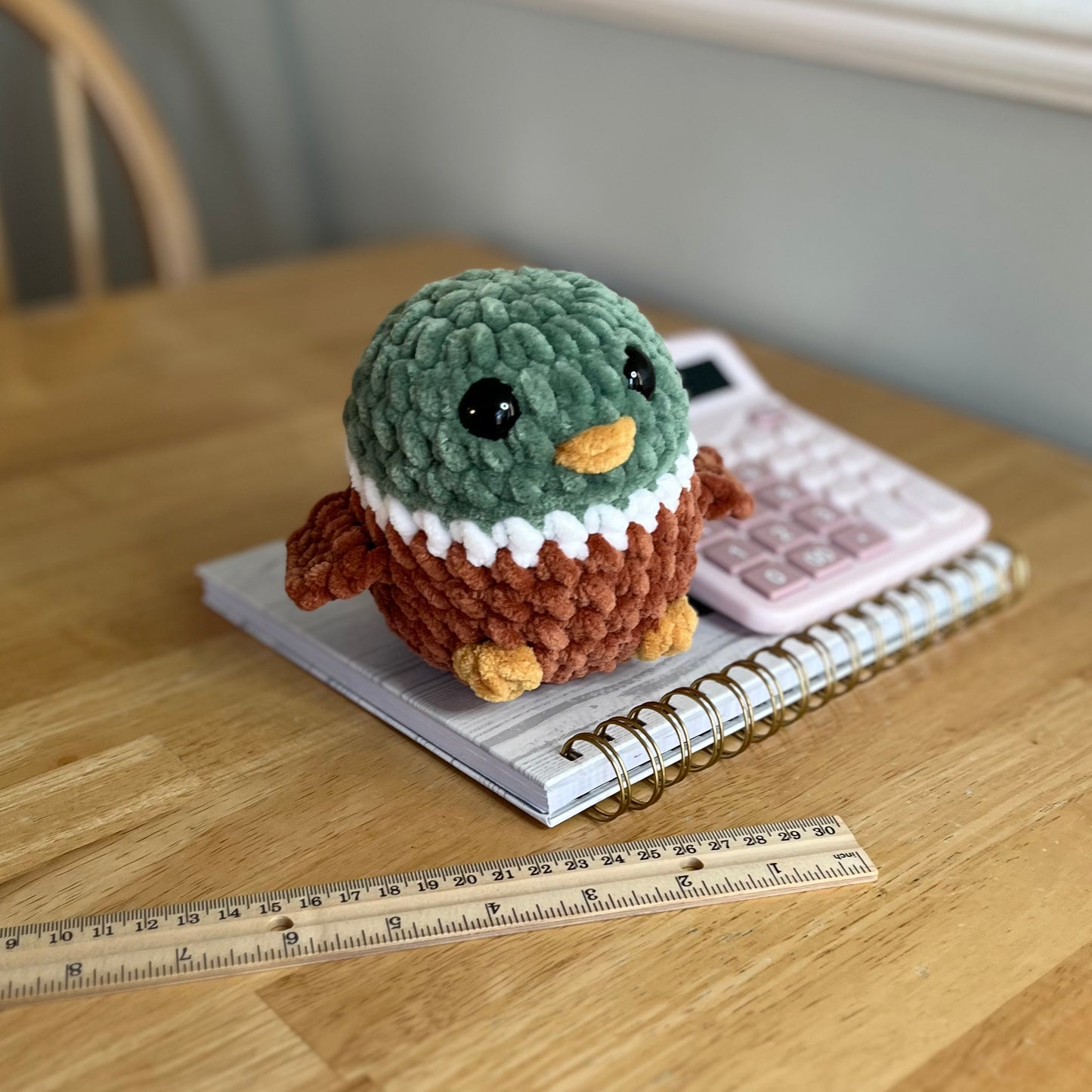 Mallard Duck Crochet Plushie